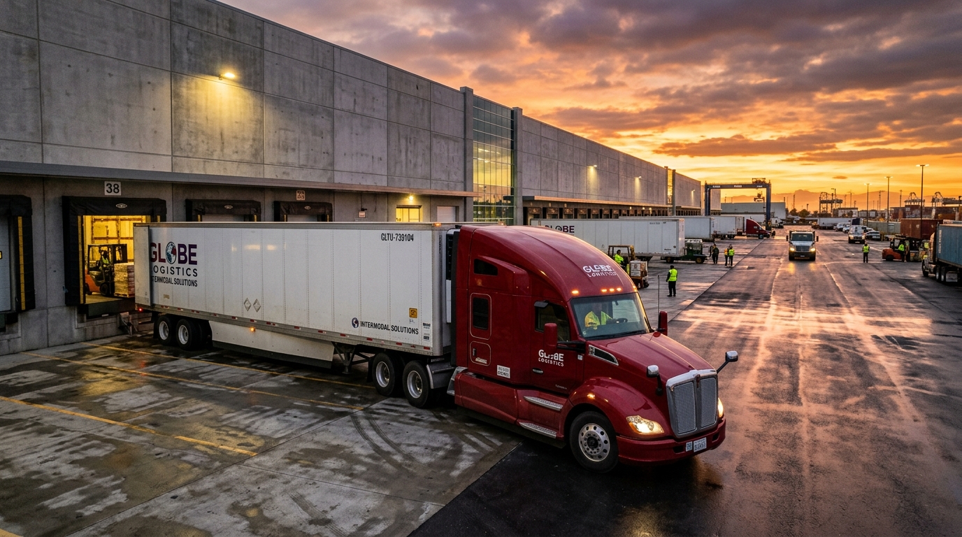 Direct shipper cargo loading at terminal